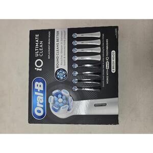 Oral-B iO Ultimate Clean Replacement Brush Heads, 8 Count